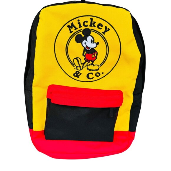 Disney Handbags - Mickey & Co. Backpack Yellow/Red/Black Disney Mickey Mouse Design